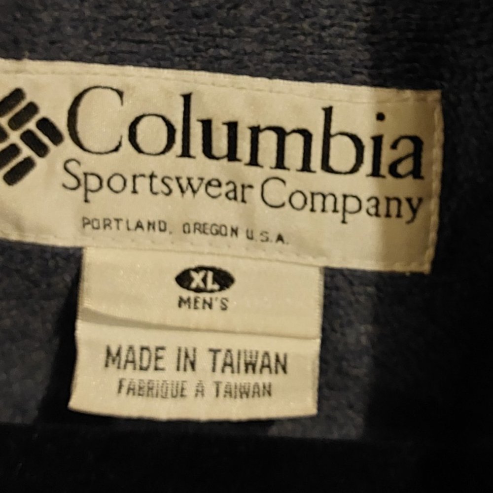Columbia Men's Zip front jacket XL - Picture 2 of 5